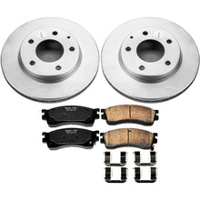 Load image into Gallery viewer, PowerStop Front Z17 Evolution Geomet Coated Brake Kit fits 2001-2003 Mazda Protege / PROTEGE5 - Main Product View