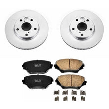 Load image into Gallery viewer, PowerStop Front Z17 Evolution Geomet Coated Brake Kit fits 2001-2005 Toyota RAV4 / 2005 Toyota RAV4 L - Main Product View