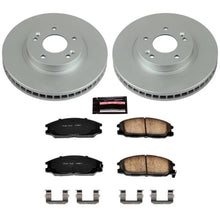 Load image into Gallery viewer, PowerStop Front Z17 Evolution Geomet Coated Brake Kit fits 2001-2006 Hyundai Santa Fe - Main Product View