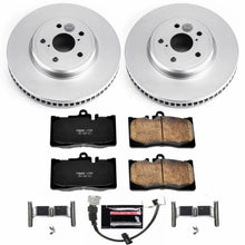 Load image into Gallery viewer, PowerStop Front Z17 Evolution Geomet Coated Brake Kit fits 2001-2006 Lexus LS430 - Main Product View