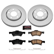 Load image into Gallery viewer, PowerStop Front Z17 Evolution Geomet Coated Brake Kit fits 2003-2004 Dodge Caravan - Main Product View