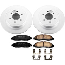 Load image into Gallery viewer, PowerStop Front Z17 Evolution Geomet Coated Brake Kit fits 2003-2004 Dodge Dakota - Main Product View