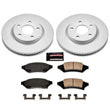 Load image into Gallery viewer, PowerStop Front Z17 Evolution Geomet Coated Brake Kit fits 2004 Pontiac Grand Prix - Main Product View