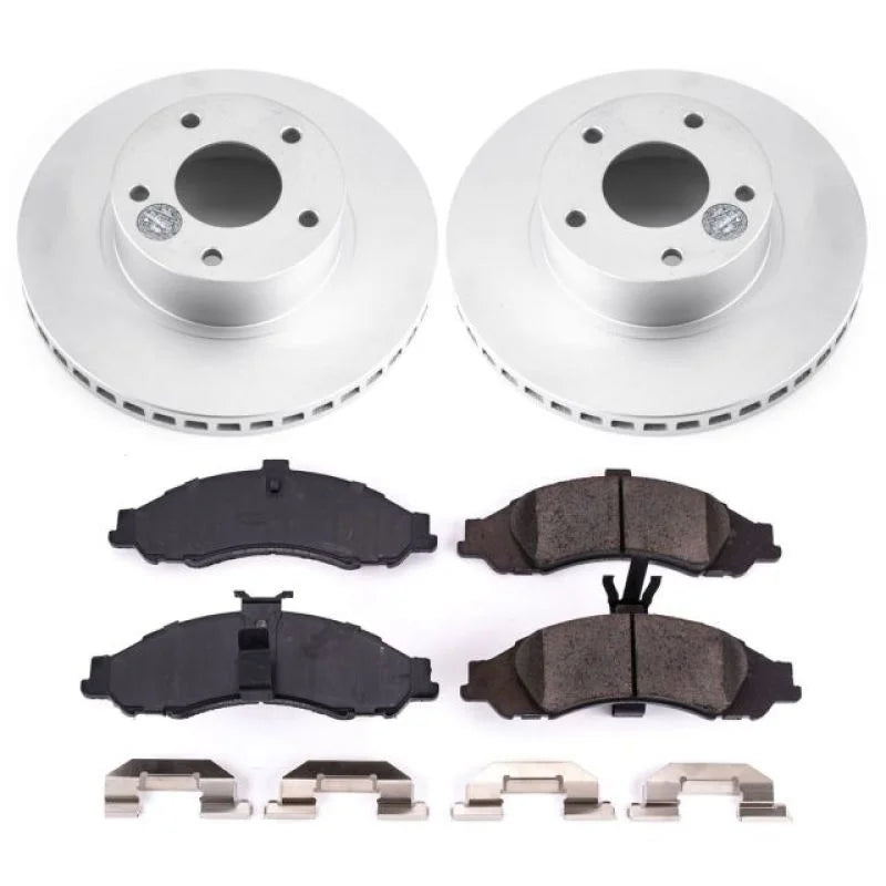 PowerStop Front Z17 Evolution Geomet Coated Brake Kit fits 2004 Pontiac GTO - Main Product View