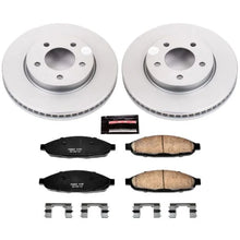 Load image into Gallery viewer, PowerStop Front Z17 Evolution Geomet Coated Brake Kit fits 2004-2008 Chrysler Pacifica - Main Product View