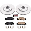 Load image into Gallery viewer, PowerStop Front Z17 Evolution Geomet Coated Brake Kit fits 2004-2009 Kia Spectra / SPECTRA5 - Main Product View