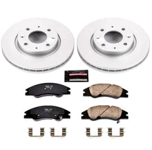 Load image into Gallery viewer, PowerStop Front Z17 Evolution Geomet Coated Brake Kit fits 2004-2009 Kia Spectra / SPECTRA5 - Main Product View