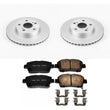 Load image into Gallery viewer, PowerStop Front Z17 Evolution Geomet Coated Brake Kit fits 2004-2009 Toyota Prius / 2007-2009 Toyota Prius Touring - Main ...