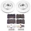 Load image into Gallery viewer, PowerStop Front Z17 Evolution Geomet Coated Brake Kit fits 2004-2011 Cadillac CTS / STS - Main Product View