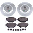 Load image into Gallery viewer, PowerStop Front Z17 Evolution Geomet Coated Brake Kit fits 2004-2011 Mazda Rx-8 - Main Product View