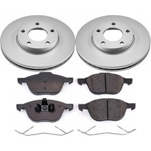 Load image into Gallery viewer, PowerStop Front Z17 Evolution Geomet Coated Brake Kit fits 2004-2013 Mazda 3 I - Main Product View