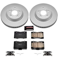 Load image into Gallery viewer, PowerStop Front Z17 Evolution Geomet Coated Brake Kit fits 2005-2012 Acura RL - Main Product View