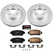 Load image into Gallery viewer, PowerStop Front Z17 Evolution Geomet Coated Brake Kit fits 2005-2015 Toyota Tacoma - Main Product View