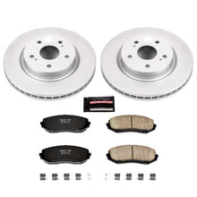 Load image into Gallery viewer, PowerStop Front Z17 Evolution Geomet Coated Brake Kit fits 2006-2013 Suzuki Grand Vitara - Main Product View