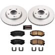 Load image into Gallery viewer, PowerStop Front Z17 Evolution Geomet Coated Brake Kit fits 2007-2010 Hyundai Elantra - Main Product View