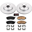 Load image into Gallery viewer, PowerStop Front Z17 Evolution Geomet Coated Brake Kit fits 2007-2013 Suzuki SX4 - Main Product View