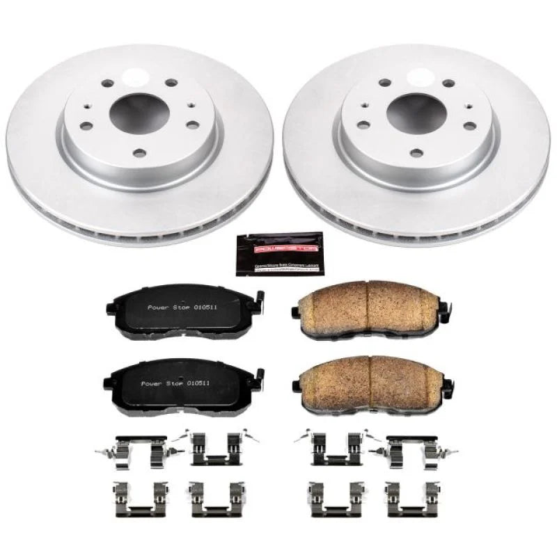 PowerStop Front Z17 Evolution Geomet Coated Brake Kit fits 2007-2013 Suzuki SX4 - Main Product View