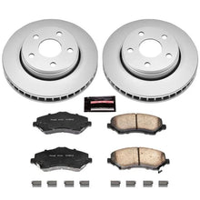 Load image into Gallery viewer, PowerStop Front Z17 Evolution Geomet Coated Brake Kit fits 2007-2018 Jeep Wrangler / Wrangler JK - Main Product View