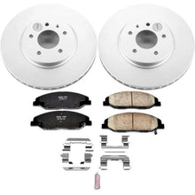 Load image into Gallery viewer, PowerStop Front Z17 Evolution Geomet Coated Brake Kit fits 2009-2011 Cadillac STS / 2009 Cadillac STS PLATINUM - Main Prod...