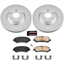Load image into Gallery viewer, PowerStop Front Z17 Evolution Geomet Coated Brake Kit fits 2009-2014 2016-2023 Nissan Maxima - Main Product View