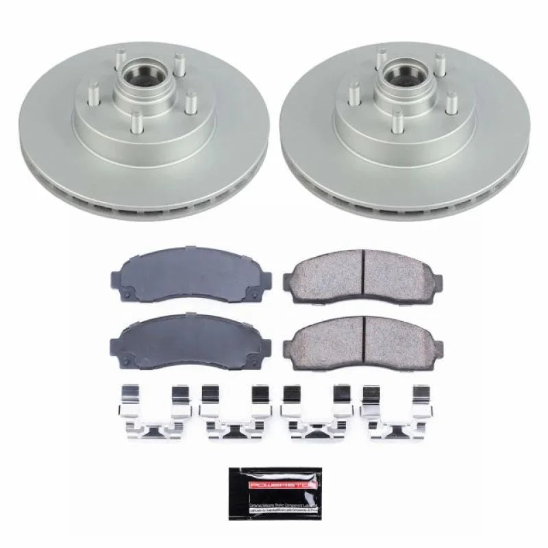 PowerStop Front Z17 Evolution Geomet Coated Brake Kit fits 2010-2011 Ford Ranger / Ranger SPORT - Main Product View