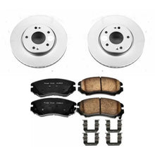 Load image into Gallery viewer, PowerStop Front Z17 Evolution Geomet Coated Brake Kit fits 2010-2011 Kia Soul / Soul ! - Main Product View
