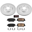 Load image into Gallery viewer, PowerStop Front Z17 Evolution Geomet Coated Brake Kit fits 2010-2012 Hyundai Santa Fe Gls / 2011-2013 Kia Sorento EX / 201...