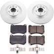 Load image into Gallery viewer, PowerStop Front Z17 Evolution Geomet Coated Brake Kit fits 2011 Hyundai Equus / 2012-2014 Hyundai Genesis - Main Product View