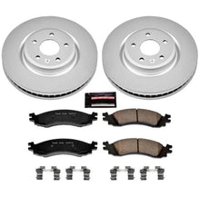 Load image into Gallery viewer, PowerStop Front Z17 Evolution Geomet Coated Brake Kit fits 2011-2012 Ford Taurus SHO - Main Product View