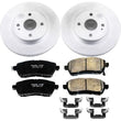Load image into Gallery viewer, PowerStop Front Z17 Evolution Geomet Coated Brake Kit fits 2011-2014 Mazda 2 SPORT - Main Product View