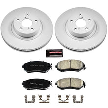 Load image into Gallery viewer, PowerStop Front Z17 Evolution Geomet Coated Brake Kit fits 2011-2016 Subaru BRZ / Impreza - Main Product View