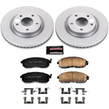 Load image into Gallery viewer, PowerStop Front Z17 Evolution Geomet Coated Brake Kit fits 2011-2018 Nissan Juke / Sentra - Main Product View