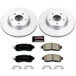 Load image into Gallery viewer, PowerStop Front Z17 Evolution Geomet Coated Brake Kit fits 2013-2024 Nissan Altima - Main Product View