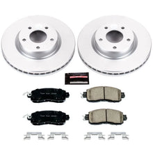 Load image into Gallery viewer, PowerStop Front Z17 Evolution Geomet Coated Brake Kit fits 2013-2024 Nissan Altima - Main Product View