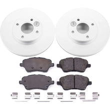 Load image into Gallery viewer, PowerStop Front Z17 Evolution Geomet Coated Brake Kit fits 2014-2019 Ford Fiesta ST - Main Product View