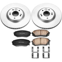 Load image into Gallery viewer, PowerStop Front Z17 Evolution Geomet Coated Brake Kit fits 2015-2016 Hyundai Sonata LIMITED / 2015 Hyundai Sonata SPORT 2....