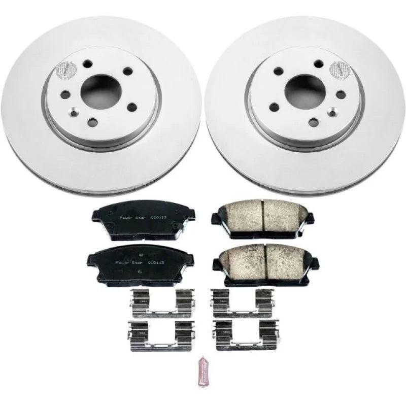 PowerStop Front Z17 Evolution Geomet Coated Brake Kit fits 2015-2017 Chevrolet Trax - Main Product View