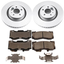 Load image into Gallery viewer, PowerStop Front Z17 Evolution Geomet Coated Brake Kit fits 2015-2022 Ford Mustang - Main Product View
