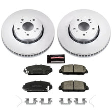 Load image into Gallery viewer, PowerStop Front Z17 Evolution Geomet Coated Brake Kit fits 2016 Acura ILX / 2013-2018 Acura RDX - Main Product View