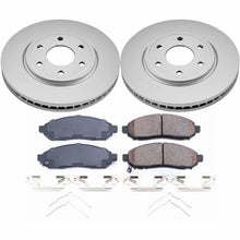 Load image into Gallery viewer, PowerStop Front Z17 Evolution Geomet Coated Brake Kit fits 2016-2019 Nissan Frontier S - Main Product View
