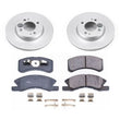 Load image into Gallery viewer, PowerStop Front Z17 Evolution Geomet Coated Brake Kit fits 2017-2024 Mitsubishi Mirage / Mirage G4 - Main Product View