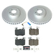 Load image into Gallery viewer, PowerStop Front Z17 Evolution Geomet Coated Brake Kit fits 2019-2022 Mercedes-Benz GLC300 / 2019-2022 Mercedes-Benz GLC300...