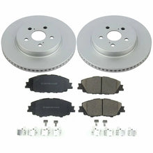 Load image into Gallery viewer, PowerStop Front Z17 Evolution Geomet Coated Brake Kit fits 2019-2024 Toyota Corolla / 2020-2022 Toyota Prius Prime