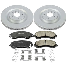 Load image into Gallery viewer, PowerStop Front Z17 Evolution Geomet Coated Brake Kit fits 2020-2024 Infiniti QX50 Autograph / 2019-2022 Infiniti QX50 Ess...