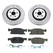 Load image into Gallery viewer, PowerStop Front Z17 Evolution Geomet Coated Brake Kit fits 2021-2022 Ford Edge SE / 2019-2022 Ford Edge ST / 2019 Ford Edg...