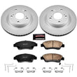 Load image into Gallery viewer, PowerStop Front Z17 Evolution Geomet Coated Brake Kit fits Acura ILX / 2013-2014 Acura ILX Hybrid / 2013 Honda Civic HF / ...