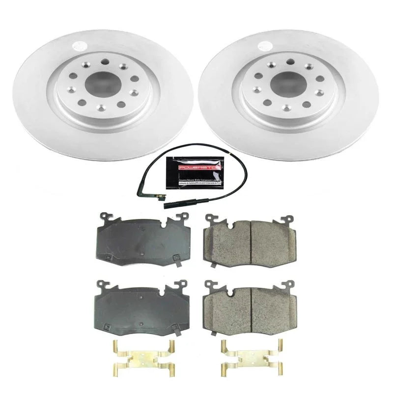 PowerStop Front Z17 Evolution Geomet Coated Brake Kit fits Cadillac CT6 / 2019 Cadillac CT6 Luxury