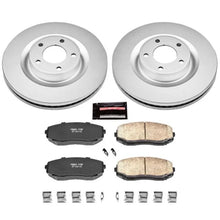 Load image into Gallery viewer, PowerStop Front Z17 Evolution Geomet Coated Brake Kit fits Ford Edge / 2008-2014 Ford Edge LIMITED / 2007-2015 Ford Edge S...