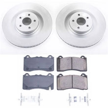 Load image into Gallery viewer, PowerStop Front Z17 Evolution Geomet Coated Brake Kit fits Ford Focus / 2016-2018 Ford Focus RS - Main Product View