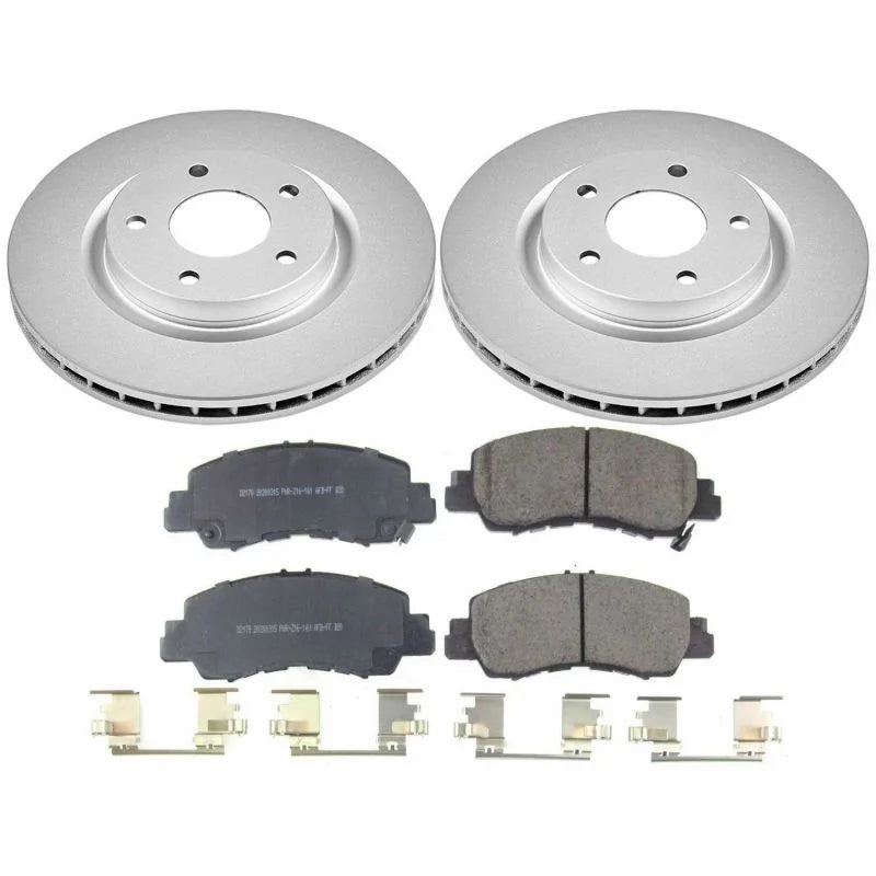 PowerStop Front Z17 Evolution Geomet Coated Brake Kit fits Mitsubishi Eclipse / 2018-2024 Mitsubishi Eclipse Cross